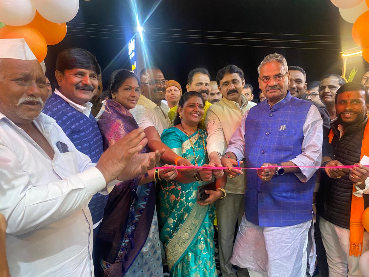 एकलहरे येथे ‘हॉटेल तिरंगा’चा भव्य उद्घाटन सोहळा संपन्न