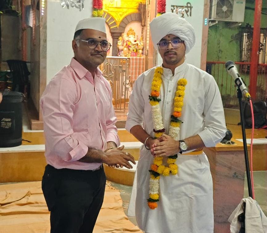 घाटकोपर येथे ह. भ. प. श्री ऋषिकेश विकास वायाळ यांचे अभ्यासपूर्ण कीर्तन संपन्न