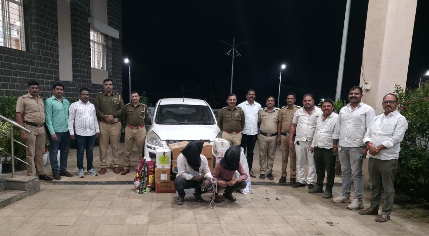 खत, औषधाच्या दुकानात चोरी करणारे दोन सराईत चोरट्यांना मंचर पोलिसांनी केली अटक