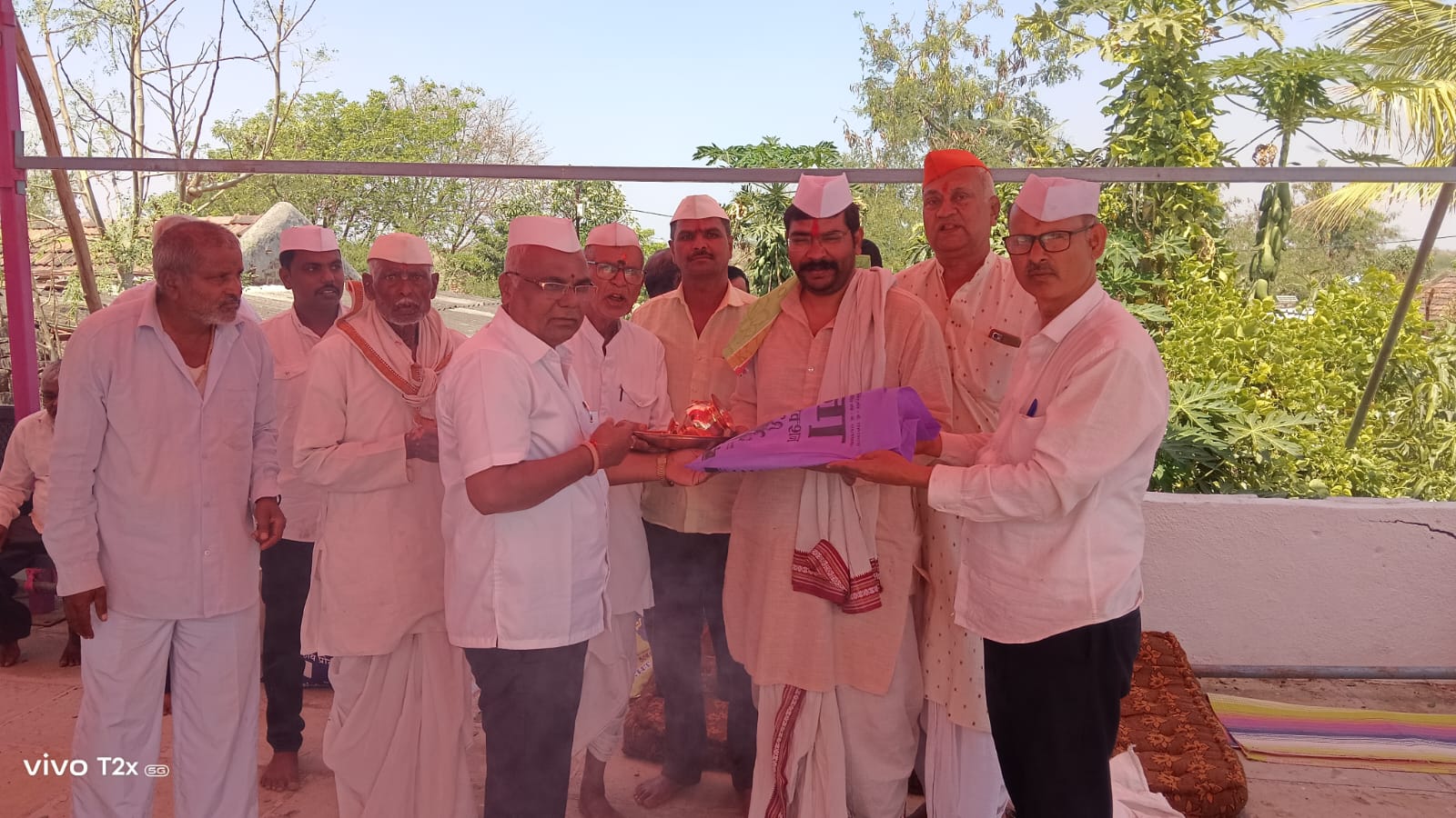 शिरदाळे या ठिकाणी श्री शंभू महादेवाची प्राणप्रतिष्ठा मोठ्या उत्साहात संपन्न..