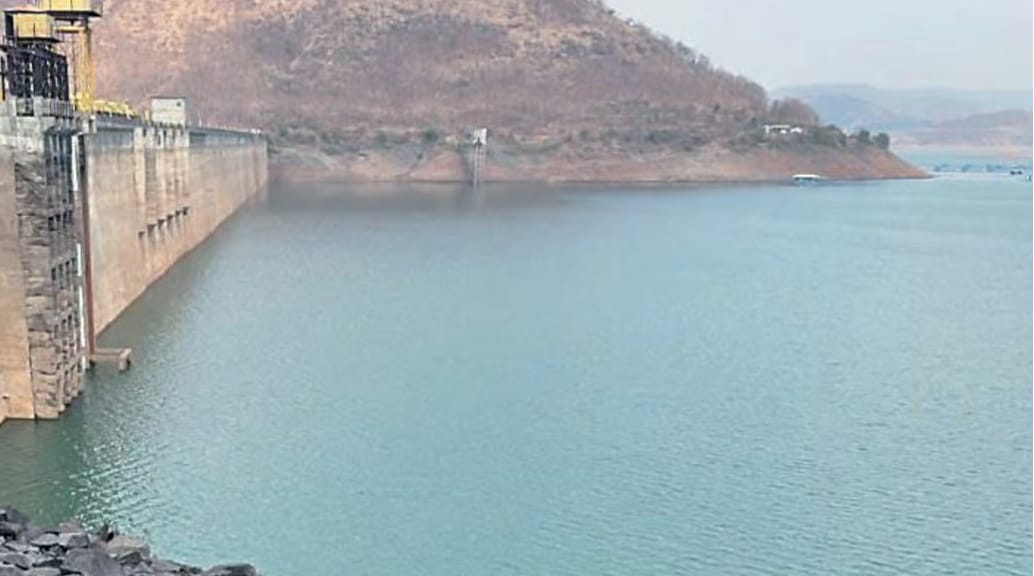 हुतात्मा बाबू गेनु सागर (डिंभे धरणात) ३४.११ टक्के पाणीसाठा