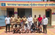विवाहित मुलीचे अपहरण केल्याप्रकरणी वडिलांसह सात जणांवर गुन्हा दाखल ; पारगाव पोलिसांनी चार तासात केले जेरबंद
